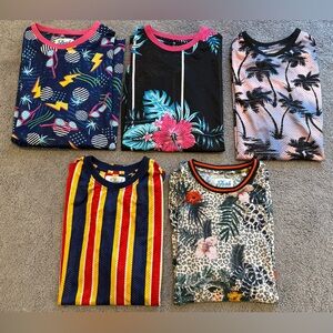 Lot of 5 Fresh Prints of Bel Air T-Shirts